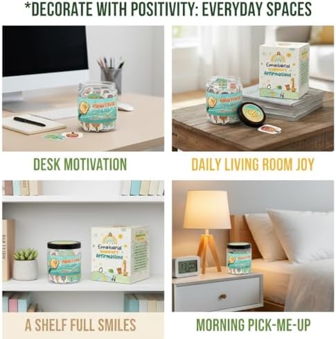 Positive Pickleball Jar With 60 Affirmation Cards, Emotional Support, Funny Pickleball Gifts for Women, Cute Pickleball Ball Paddles Decorations