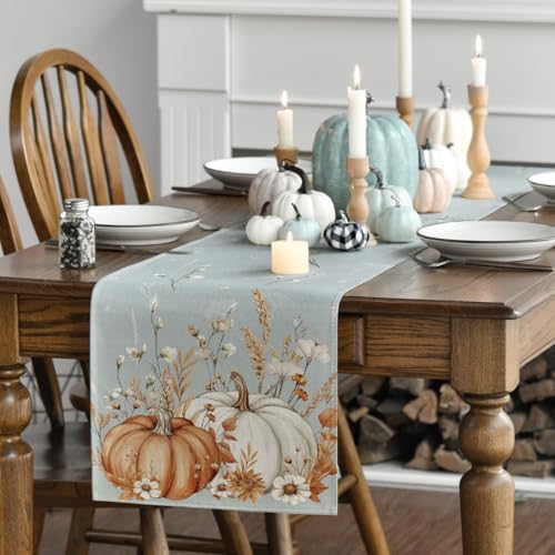 Artoid Mode 210 GSM Fall Table Runner Home Party Decor 13x72 Inch