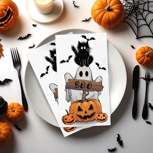 100Pcs Halloween Guest Napkins