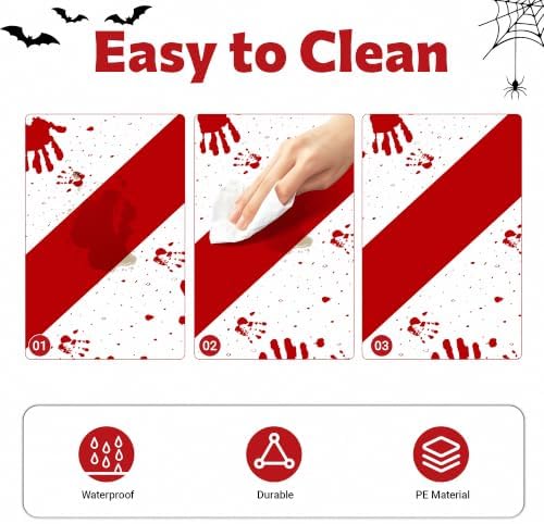 Childom 3 Pack Halloween Tablecloth Rectangle Table,Halloween Decorations