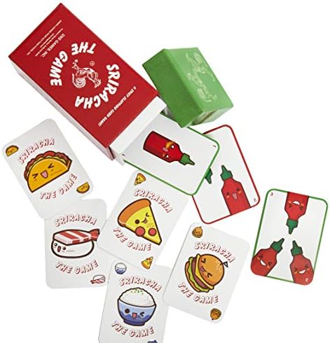 DSS Games Sriracha: The Game [A Spicy Slapping Card Game for The Whole Family | Great for White Elephant Gifts, Stocking Stuffers, Coworkers, Under $20, Ages 7 and Up]