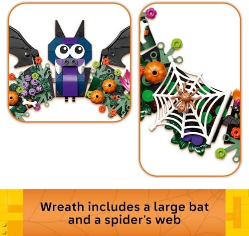 LEGO Halloween Wreath 40825