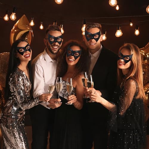 Bat Eye Mask, Black Superhero Eye Mask Batgirl Costume Masks for Women Adult for Halloween Role Play Cosplay