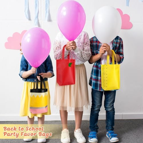Hosuly 24 Pcs Back to School Gift Bags School Tote Bags Bulk