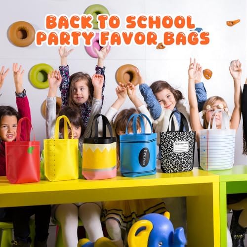 Hosuly 24 Pcs Back to School Gift Bags School Tote Bags Bulk