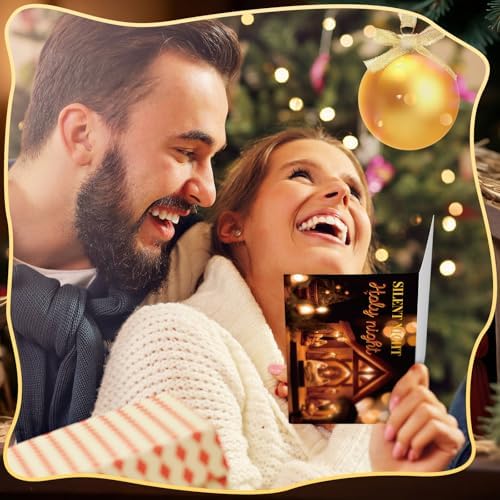Eersida 100 Pcs Christian Christmas Cards Envelopes, Classic Style
