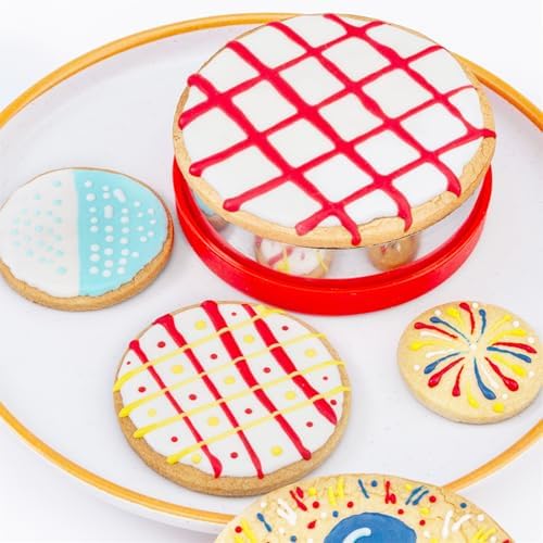 Nifogo Round Circle Cookie Cutter 5 Pcs