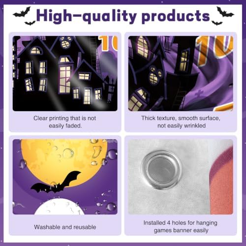 Halloween Games, Halloween Carnival Games Bean Bag Toss Indoor Outdoor