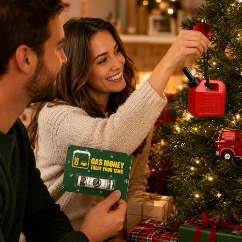 Gas Money Gift Holder, Mini Gas Can Gift Card Holder for Cash