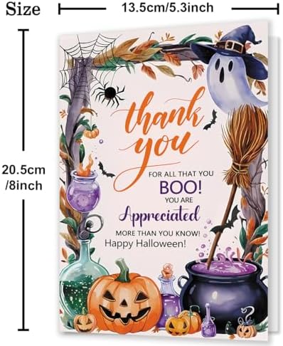 Halloween Thank You Cards