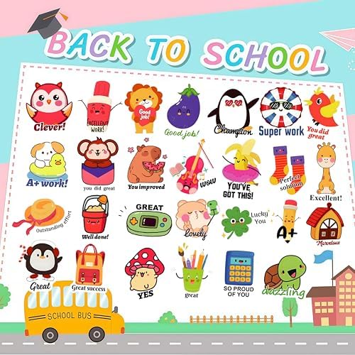 300pcs Motivational Reward Stickers for Kids,Back to School Stickers Gifts