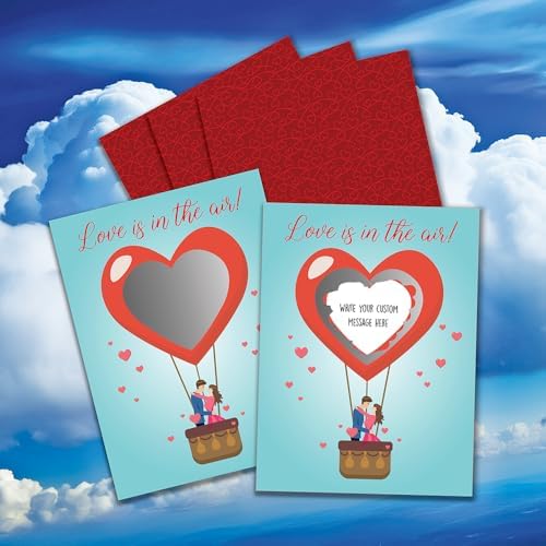 My Scratch Offs 20 Pack Love is in the Air DIY Make Your Own Scratch Off Cards