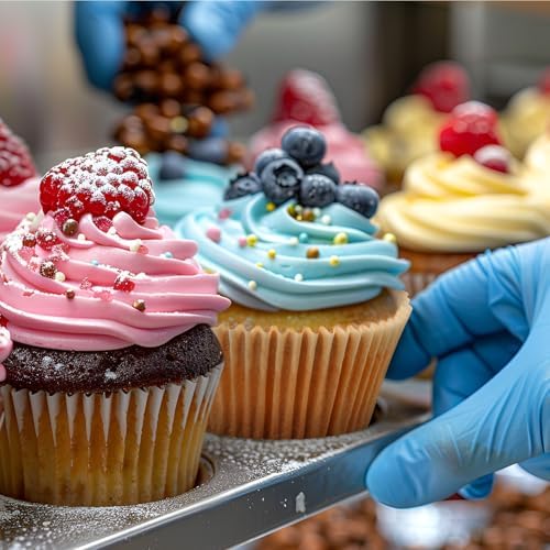 Caperci 400pcs White Mini Cupcake Liners for Baking Small Muffin Liners