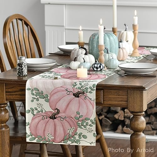 Artoid Mode 210 GSM Fall Table Runner Home Party Decor 13x36 Inch