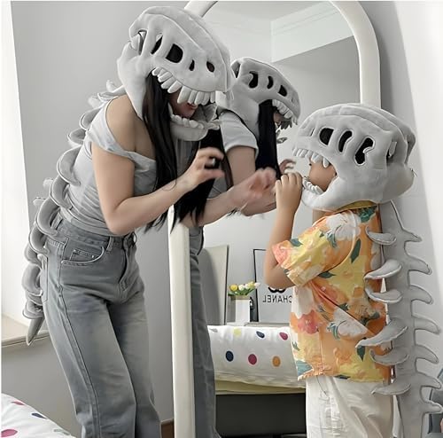 Dinosaur Costume-3D Skeleton Design,Halloween Dinosaur Skeleton Costume