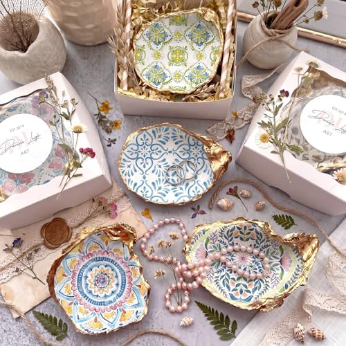 Yexiya 36 Sheet 6 Style Mediterranean Tile Paper Napkins for Decoupage