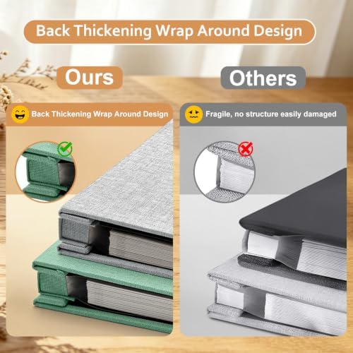 Large Self Adhesive Scrapbook Album, 40 Sheets 80 Pages Photo Book