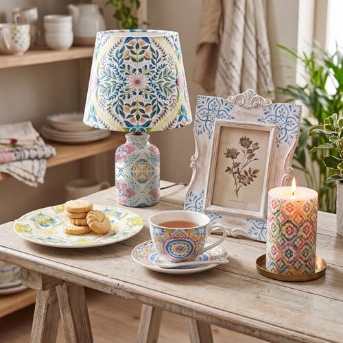 Yexiya 36 Sheet 6 Style Mediterranean Tile Paper Napkins for Decoupage