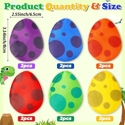 EYxsaxenk Dinosaur Egg Bean Bag for Toss Game Kid Toddler Throwing Game Toy