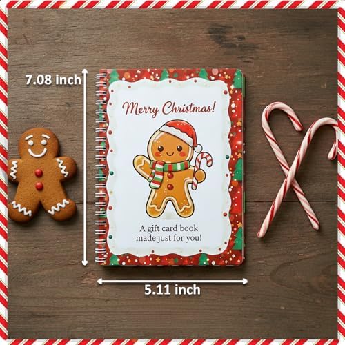 Christmas Gift Card Book, Stocking Stuffers for Teens Teen Girls Teen Boys