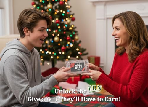 Tech Tools Gift Card Maze Holder – Stocking Stuffers for Teen Girls, Teen Boys, Men and Women, Unique White Elephant Gag Gifts for Adults, Fun Puzzle Box for Christmas