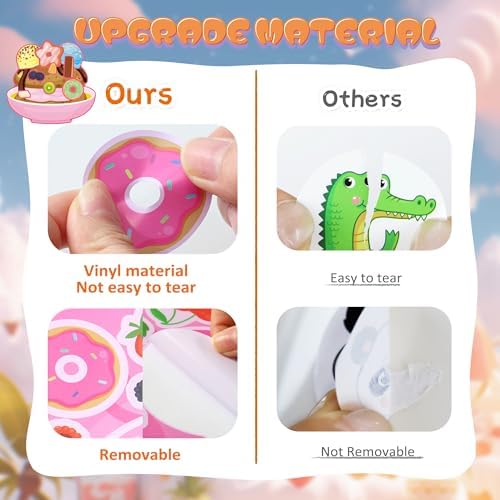Ice Cream Party Favors Kids Toddlers 48 Sheets Ice Cream Stickers
