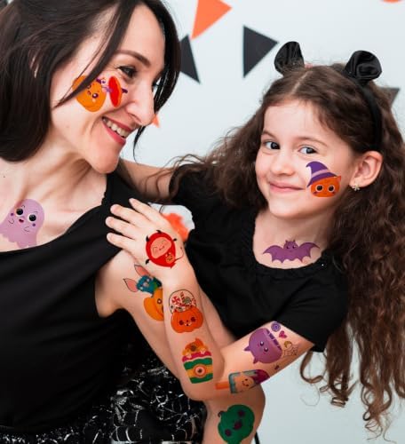 Halloween Tattoos for Kids, Halloween Party Favors Games Toy Party Supplies