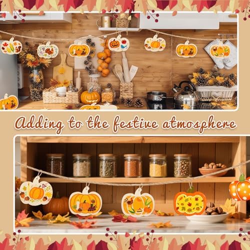 36 Pack Unfinished Wooden Pumpkins Wood Cutouts Crafts to Paint