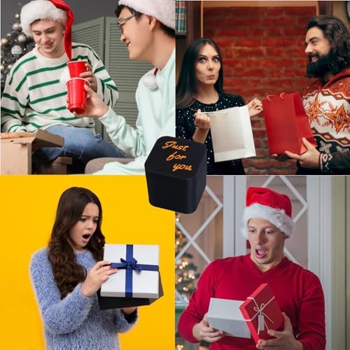 Gag Gifts,Funny Birthday Gift for Men,Christmas White Elephant Gifts for Adults,Office Quirky Joke Prank Gift Box (6 Pack)