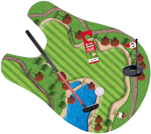 GOODLYSPORTS Toilet Golf Gifts for Men, Funny White Elephant Gifts Adults