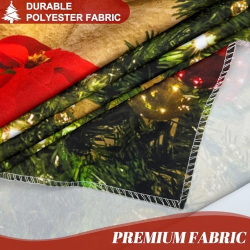 10x8ft Christmas Fireplace Theme Backdrop for Photography