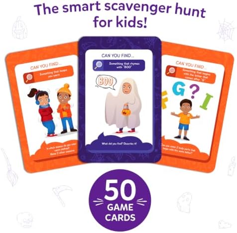 Skillmatics Found It – Halloween Game, Scavenger Hunt, Gift for Kids