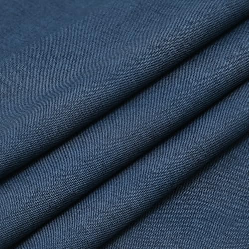 Artoid Mode Navy Blue Table Runner, Seasonal Summer Fall Washable Kitchen Dining Table Decoration for Home Party Decor 13x90 Inch