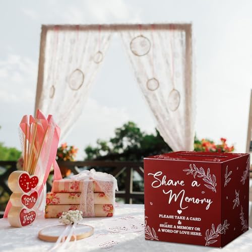 Pajean 50 Share a Memory Cards and Box, Red, Special