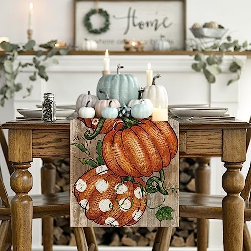 Artoid Mode 210 GSM Fall Table Runner Home Party Decor 13x120 Inch