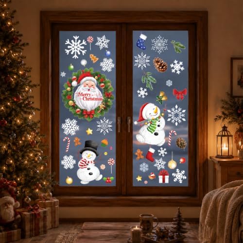 Window Clings for Halloween, Thanksgiving, Christmas, Halloween Decor