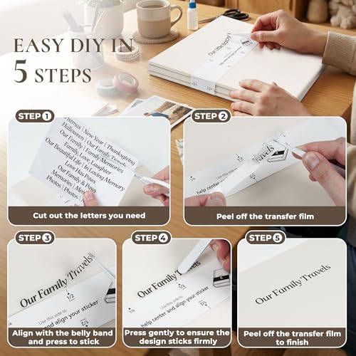 Vienrose Family Self Adhesive Photo Album 11x10.7 40 Pages