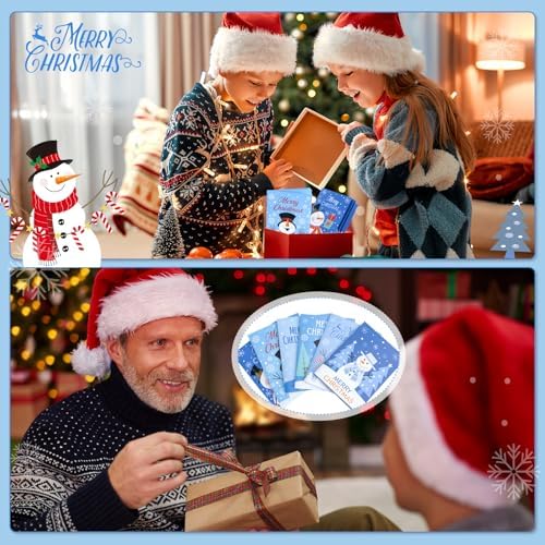 6 Set/30 Slots Christmas Gift Card Booklet with Envelopes