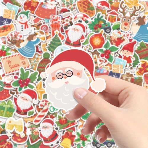 Stocking Stuffers for Kids | 100 PCS Cute Christmas Stickers