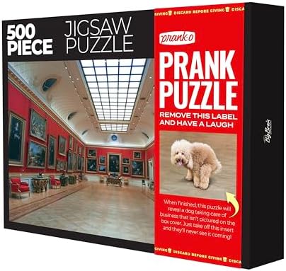 Prank-O 500-Piece Puzzles, Hidden Image