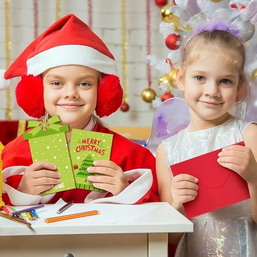 12 Set Christmas Money Gift Card Sleeves, Money Holder Cash Gift Ornaments