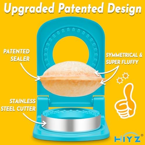 HiYZ Sandwich Cutter and Sealer - Stainless Steel Decruster Sandwich Maker - Peanut Butter and Jelly Crustless Sandwich Bread Pancake Maker Cookie Cutter for Kids Children Boys Girls