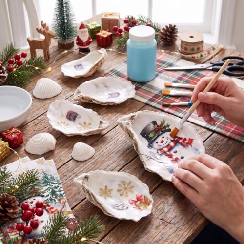 100 Pcs Christmas Snowman Guest Paper Napkin for Decoupage