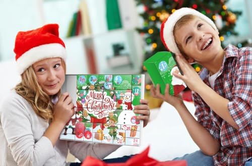 2026 Empty Christmas Advent Calendar Box Set for DIY 2 Pack