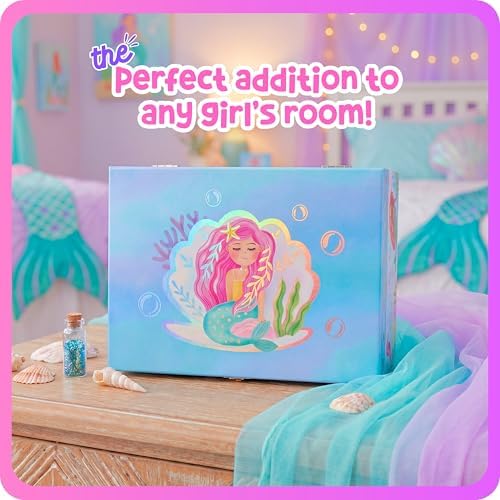 Giggle & Honey® Musical Mermaid Jewelry Box for Girls