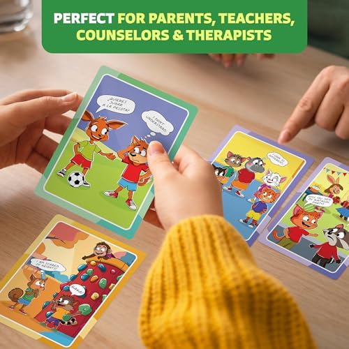 Who What Why Diversity Conversation Cards for Kids, SEL Game, Ages 4+