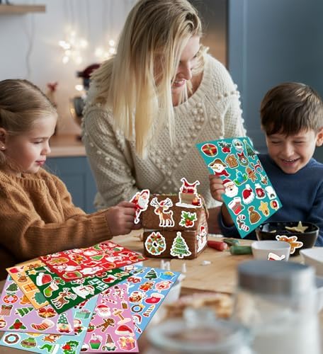 Christmas Stickers, Stocking Stuffers for Kids,Christmas Gift for Grandkids