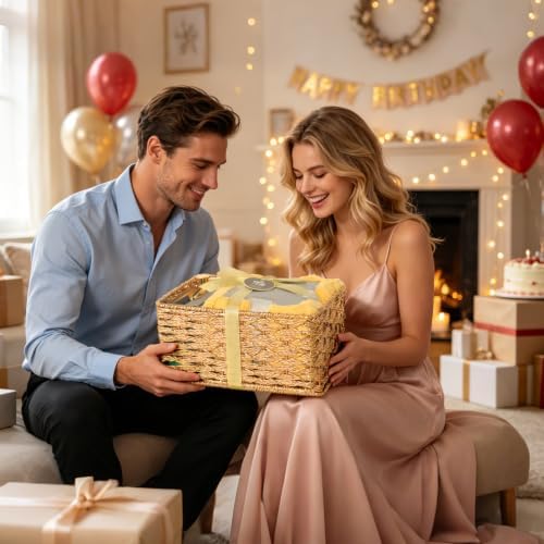 Gifts for Women, 35 Pcs Orchid Bath & Body Gifts Basket, Get Well Soon Gift