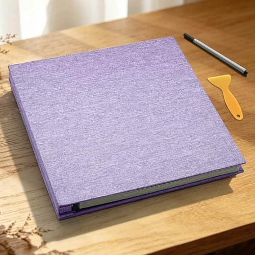 Large Self Adhesive Scrapbook Album, 40 Sheets 80 Pages Photo Book