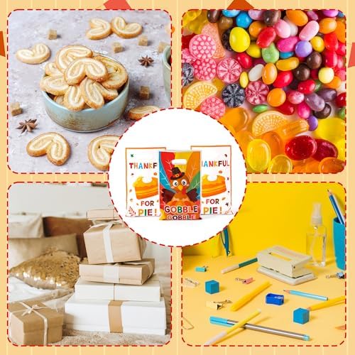 Haooryx Thanksgiving Day Turkey Favor Bags Gift Wrapping Decorations